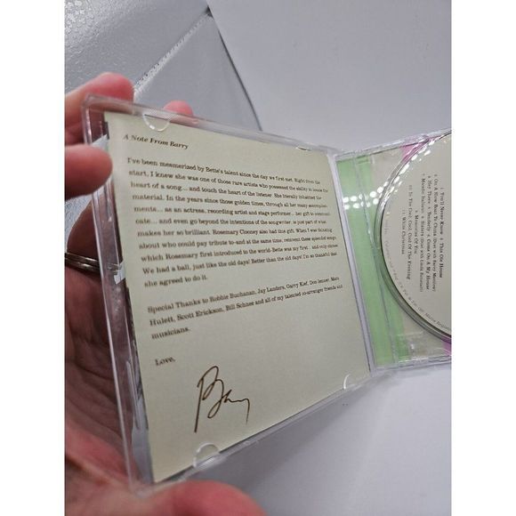 Sings the Rosemary Clooney Songbook by Bette Midler‎ (CD, Sep-2003, Columbia... - Picture 5 of 5